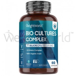 Προβιοτικά για Έλεγχο του Βάρους BIo Culture Complex WeightWorld 60 κάψουλες 