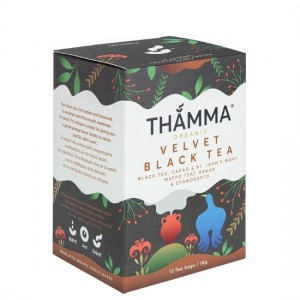 Μείγμα βιολογικών βοτάνων για τσάι Velvet Black Tea Thamma 24γρ