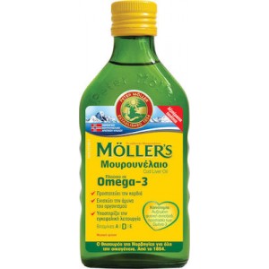 Moller’s Cod Liver Oil , Mουρουνέλαιο Natural 250ml