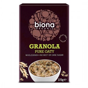 Granola βρώμης χωρίς ζάχαρη BIONA 375ΓΡ