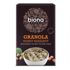 Granola με Μέλι και Φουντούκια BIONA 375ΓΡ