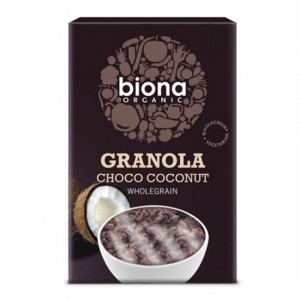 Granola με Σοκολάτα & Καρύδα BIONA 375ΓΡ