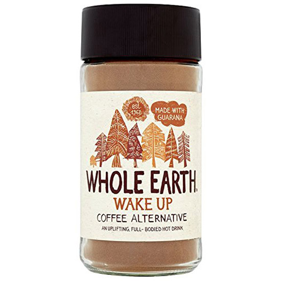 Wake up υποκατάστατο καφέ με γκουαρανά WHOLE EARTH 125γρ