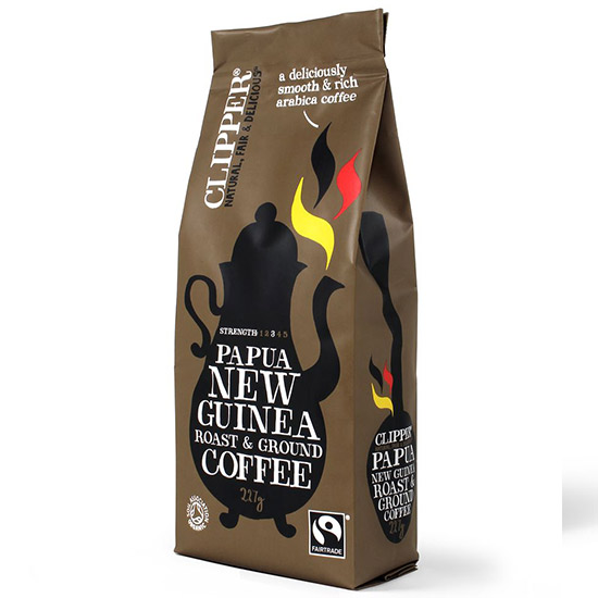 Kαφές φίλτρου Arabica Παπούα Νέα Γουινέα CLIPPER, 227γρ