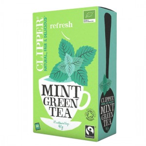 Πράσινο τσάι με Μέντα CLIPPER (20×2γρ)