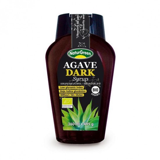 Σιρόπι αγαύης μαύρο  (Agave Syrup) «NaturGreen» 495ml