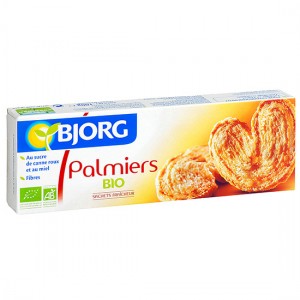 Μπισκότα Palmiers BJORG 100ΓΡ