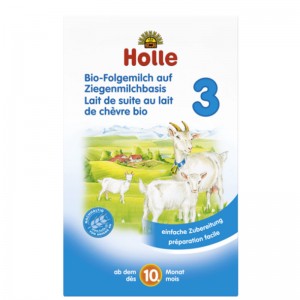Holle Βρεφικό Βιολογικό Κατσικίσιο Γάλα No3 Από 10 Μηνών 400gr