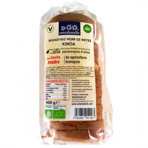 Ψωμί ντίνκελ σε φέτες με Kινόα SOTTOLESTELLE 400ΓΡ