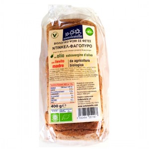 Ψωμί ντίνκελ σε φέτες με Φαγόπυρο SOTTOLESTELLE 400ΓΡ