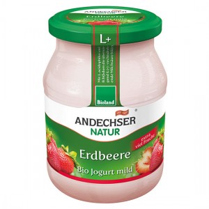 Γιαούρτι φράουλα 3,7% ANDERCHSER 500ΓΡ