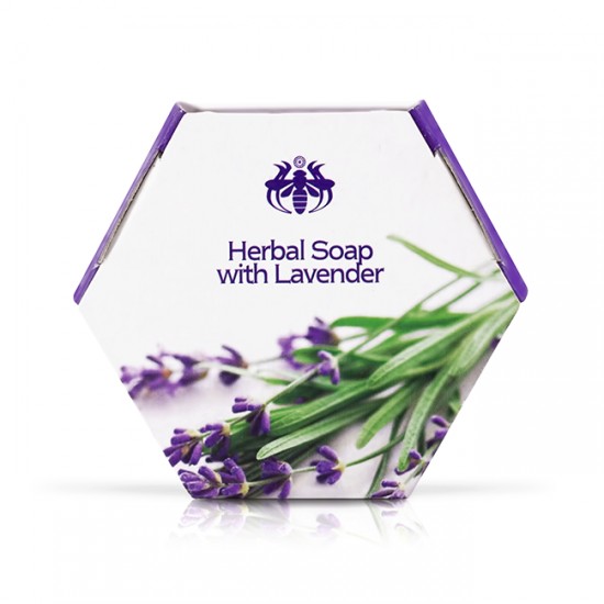Φυτικό Σαπούνι με Άρωμα Λεβάντα-Herbal Soap with Lavender, Άξιον-Εστί 100gr