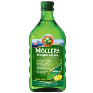 Moller’s Cod Liver Oil Lemon Taste, Mουρουνέλαιο Mε Γεύση Λεμόνι 250ml