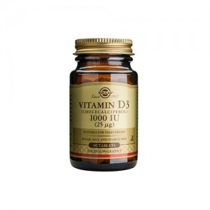Vitamin D3 1000IU veg. SOLGAR 100SOFTGELS