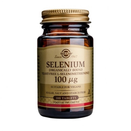 Selenium 100μg  SOLGAR 100 tabs