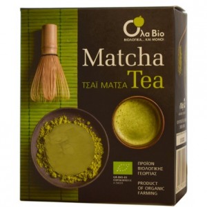 Όλα Βιο Matcha Tea, Βιολογικό Τσάι Μάτσα 100γρ.