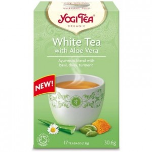 Τσάι YOGI TEA WHITE ALOE VERA BIO 17 Φακελάκια 30,6ΓΡ