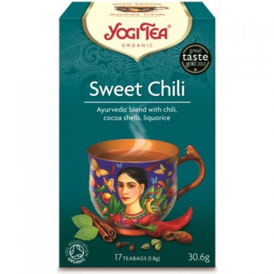 Τσάι YOGI TEA SWEET CHILI ΒΙΟ 17 Φακελάκια 30,6ΓΡ