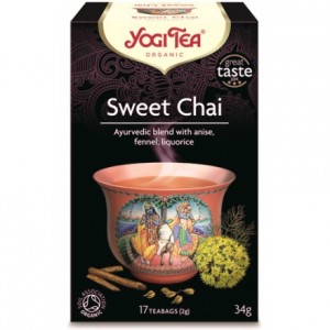 Τσάι YOGI TEA SWEET CHAI ΒΙΟ 17 Φακελάκια 34ΓΡ