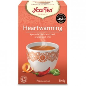 Τσάι YOGI TEA HEARTWARMING 17 Φακελάκια BIO 30,6ΓΡ