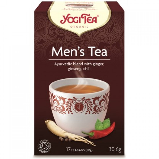 Τσάι YOGI TEA MEN’S ΒΙΟ 17 Φακελάκια 30,6g