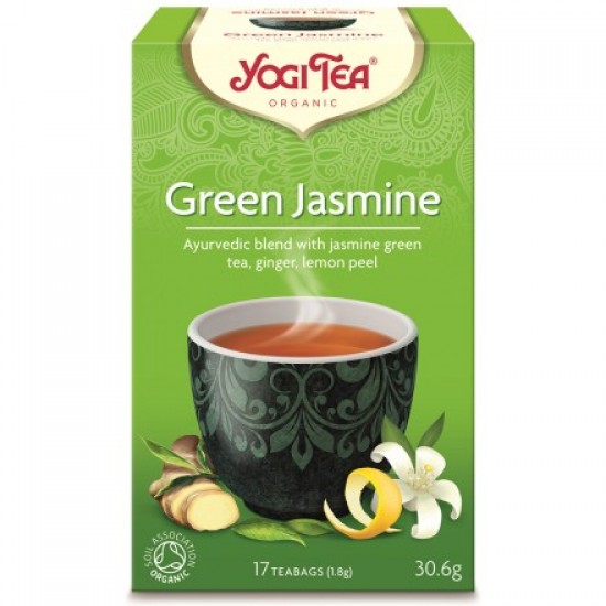 Τσάι YOGI TEA GREEN JASMINE ΒΙΟ 17 Φακελάκια 30,6ΓΡ