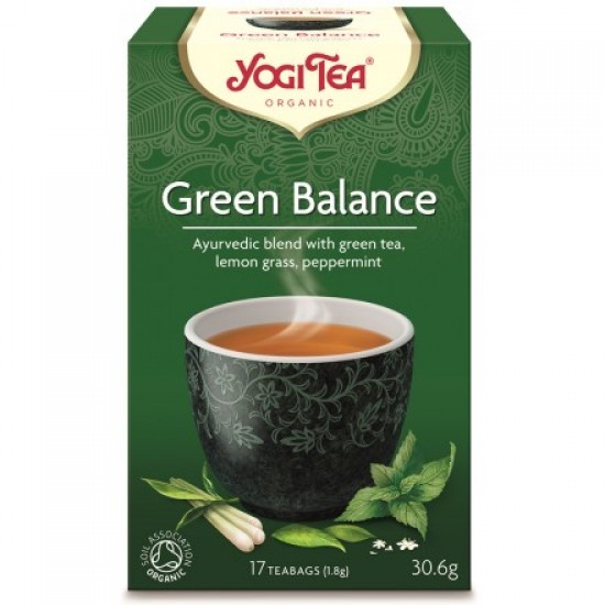 Τσάι YOGI TEA GREEN BALANCE ΒΙΟ 17 Φακελάκια 30,6ΓΡ