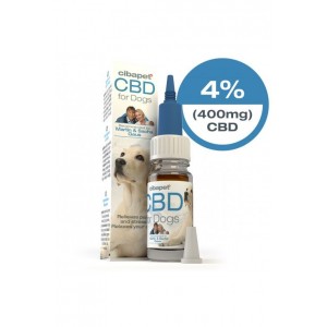 Cibapet Έλαιο CBD για σκύλους 400 mg CBD 10ml