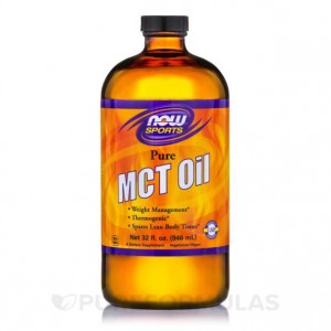 MCT Oil 100% pure – Vegeterian 32 oz Keto-Friendly Now Foods  946.2ml