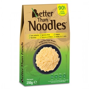 Κόντζακ Noodles-Konjac (χωρίς ξέβγαλμα) Better Than Foods Keto-Friendly 250γρ.