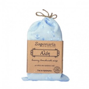 Χειροποίητο σαπούνι Κρήτης Αλόη Saponaria 105γρ