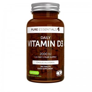 Pure Essentials Vitamin D3 2000IU Χοληκαλσιφερόλη iGennus 365caps