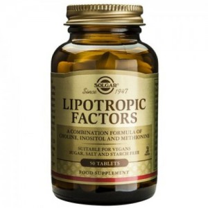 Lipotropic Factors SOLGAR 50 Tabs